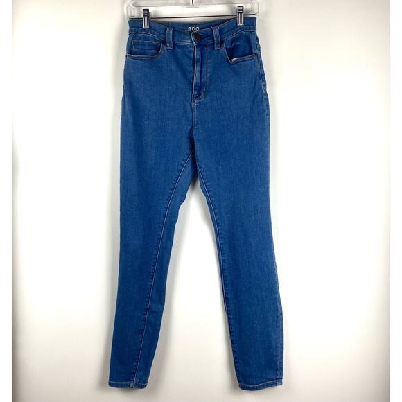 BDG Super High Rise Twig Ankle Jeans Medium Wash Womens Size 27 - Picture 4 of 11
